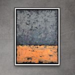 Стены: серый-оранж